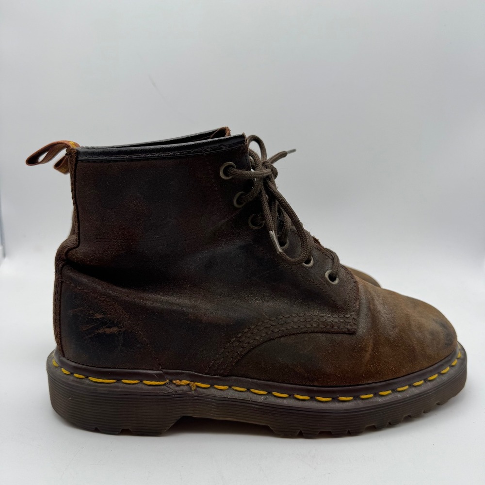 Vintage Dr Martens 1460 Smooth Leather Ankle Boots Brown Women's Size 4‎